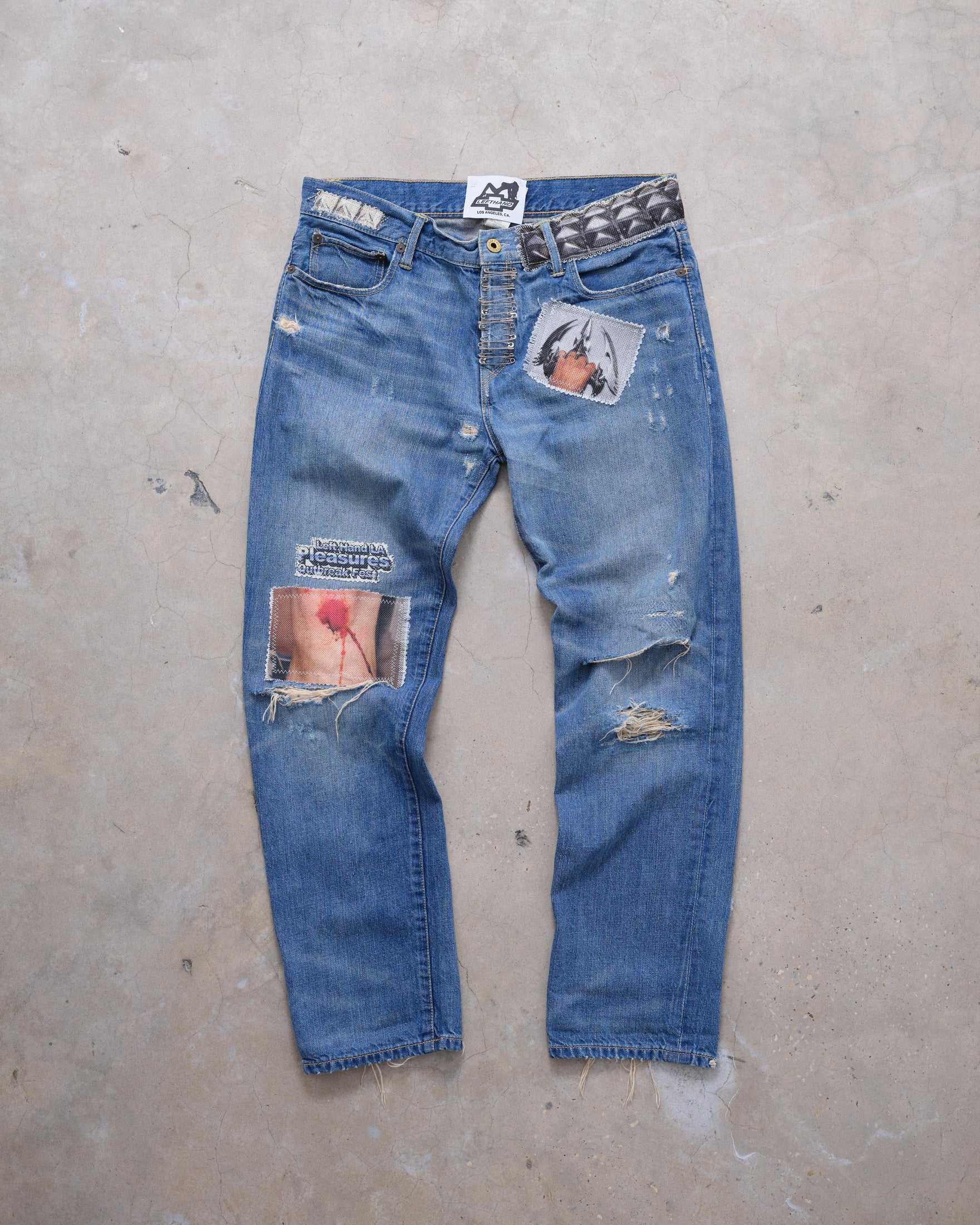 Tapered Jeans | PLEASURES x LeftHand LA x Outbreak® Outbreak Fest Outbreak®