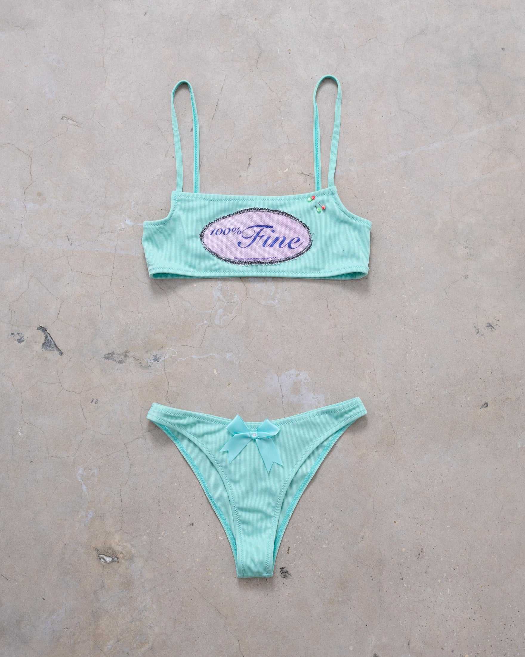 Teal Fest Bikini | PLEASURES x LeftHand LA x Outbreak® Outbreak Fest Outbreak®