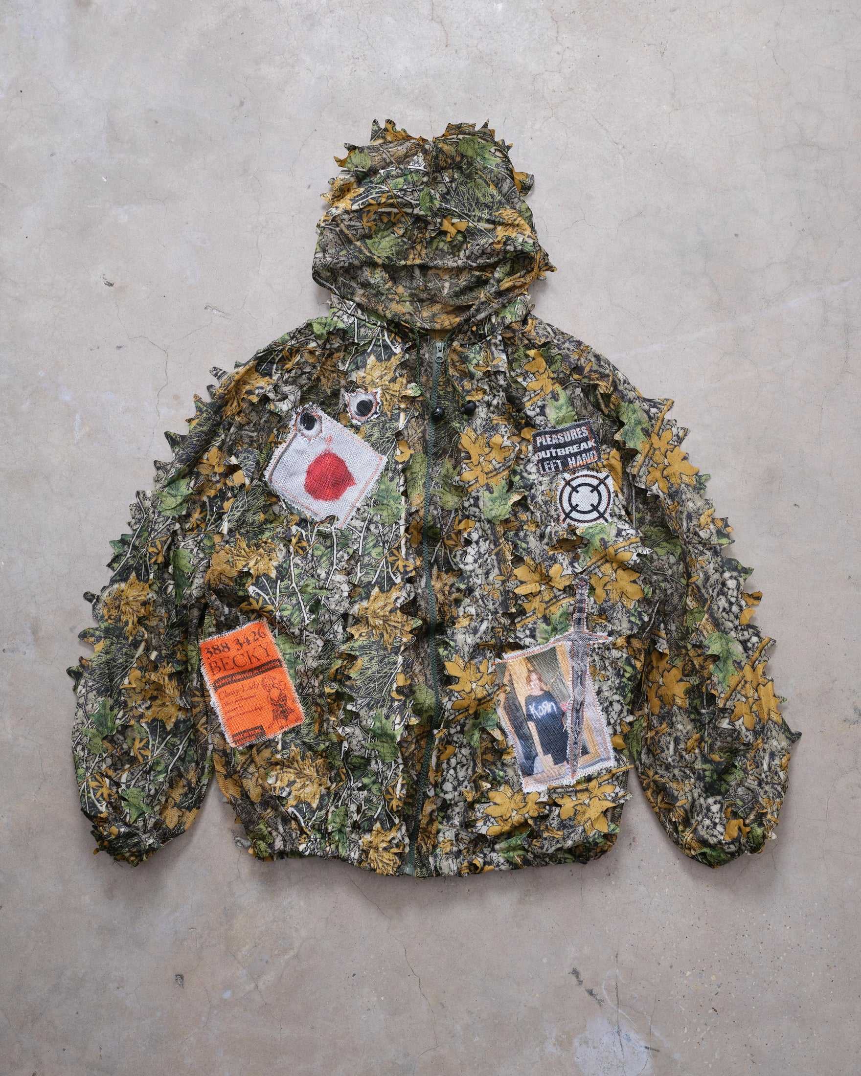 Camo Hoodie Korn | PLEASURES x LeftHand LA x Outbreak® Outbreak Fest Outbreak®