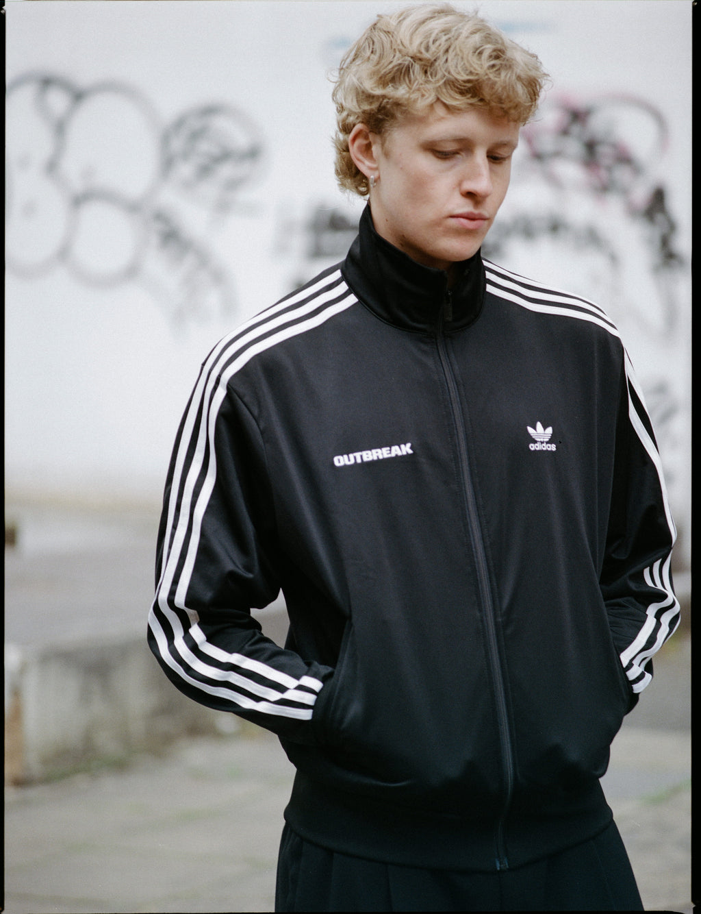 Outbreak® x adidas Firebird Track Jacket
