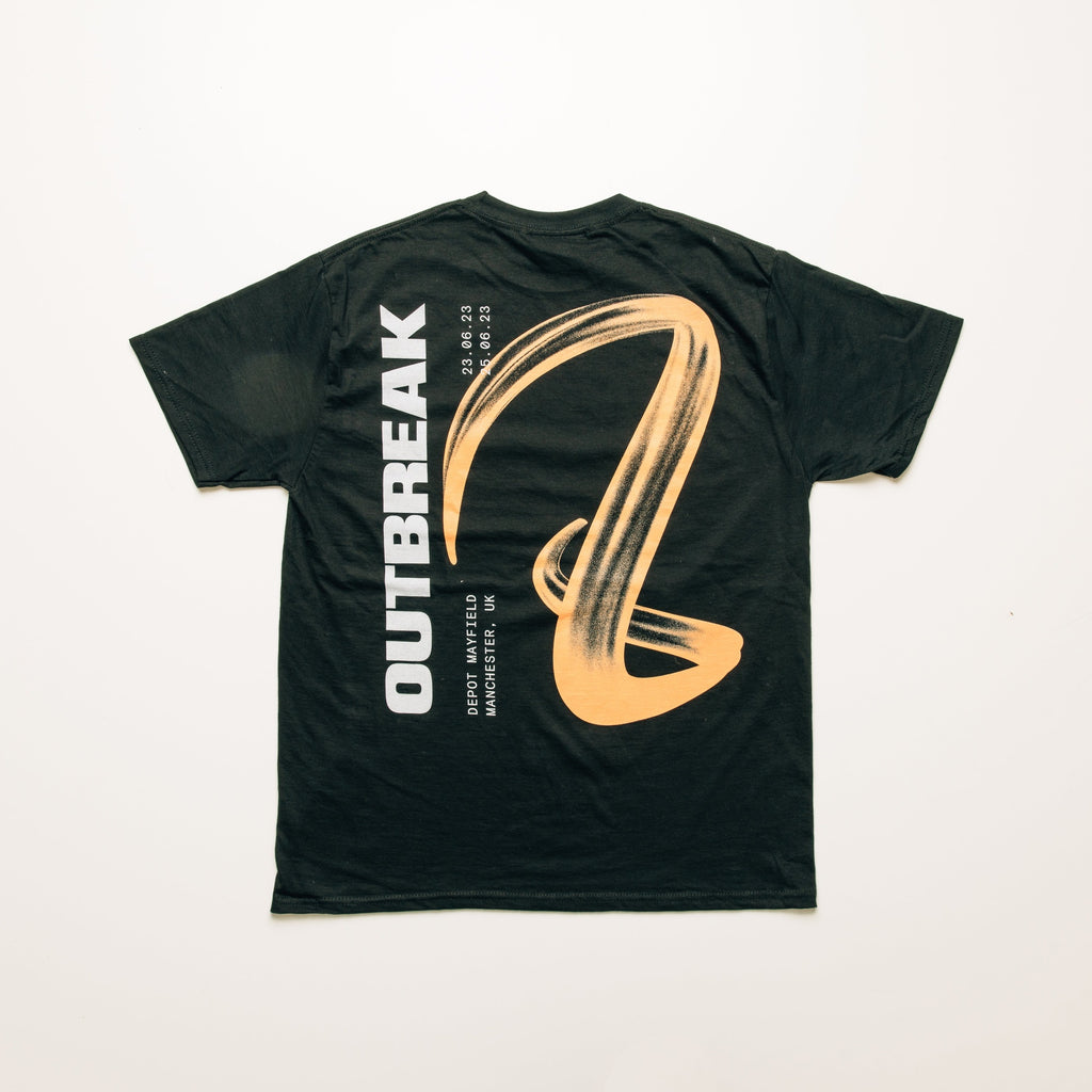 T-Shirt Black Outbreak Fest Outbreak®