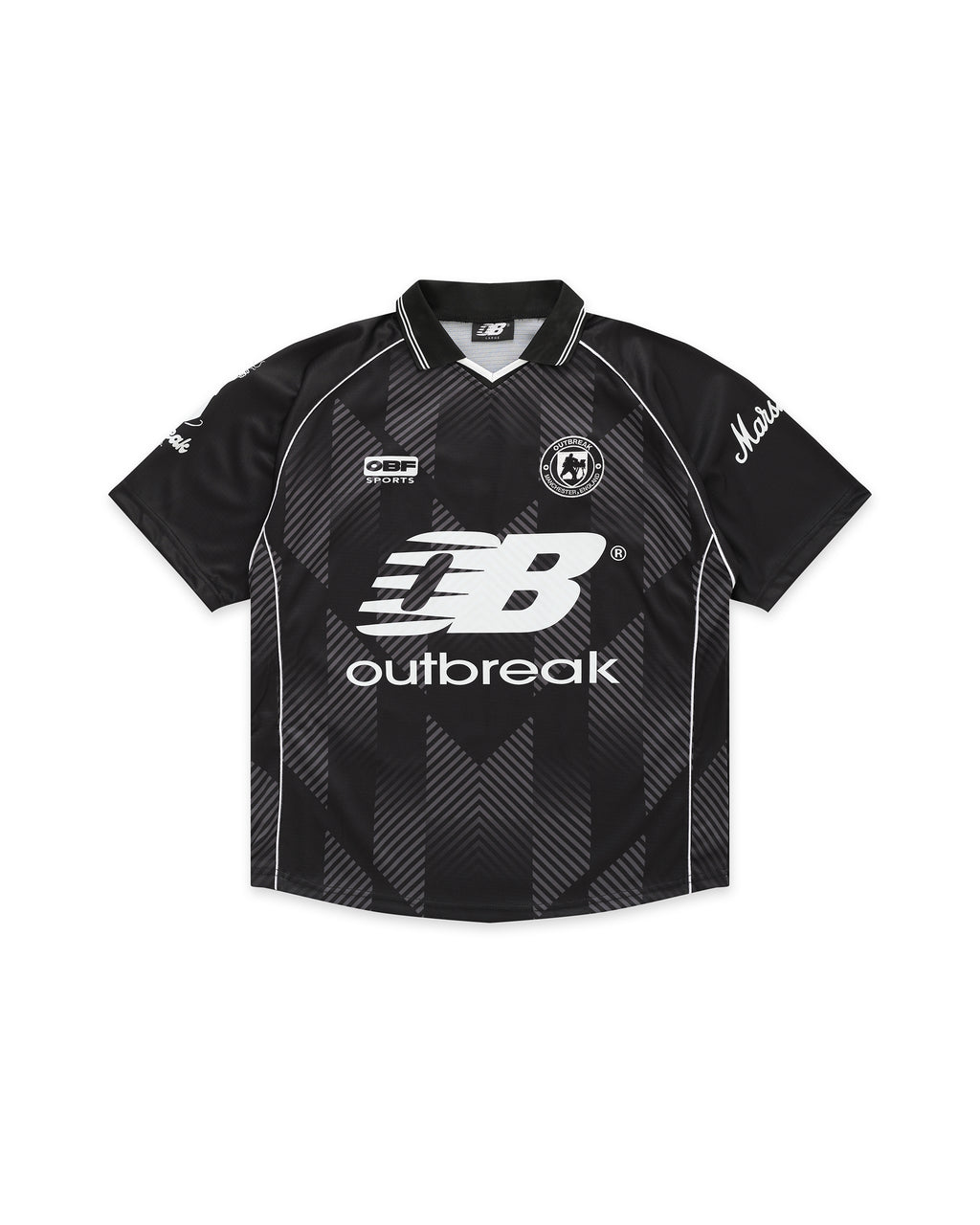 Outbreak® Football Shirt 26 Black [PRE-ORDER]