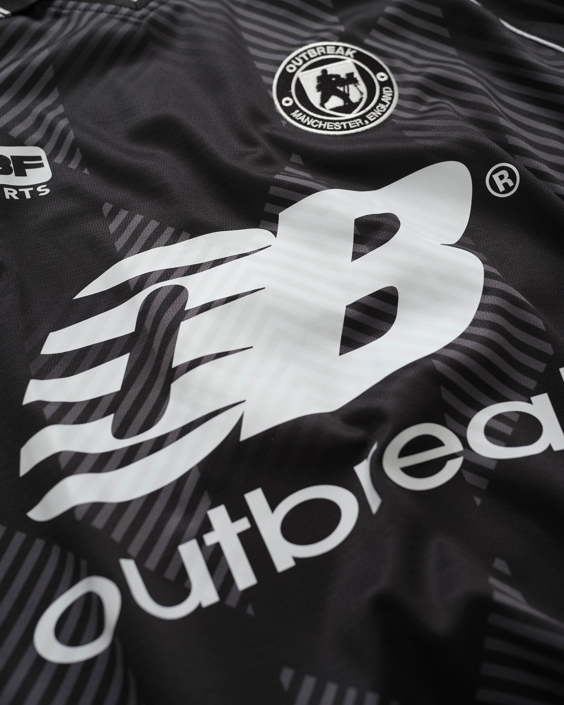 Outbreak® Football Shirt 26 Black [PRE-ORDER]
