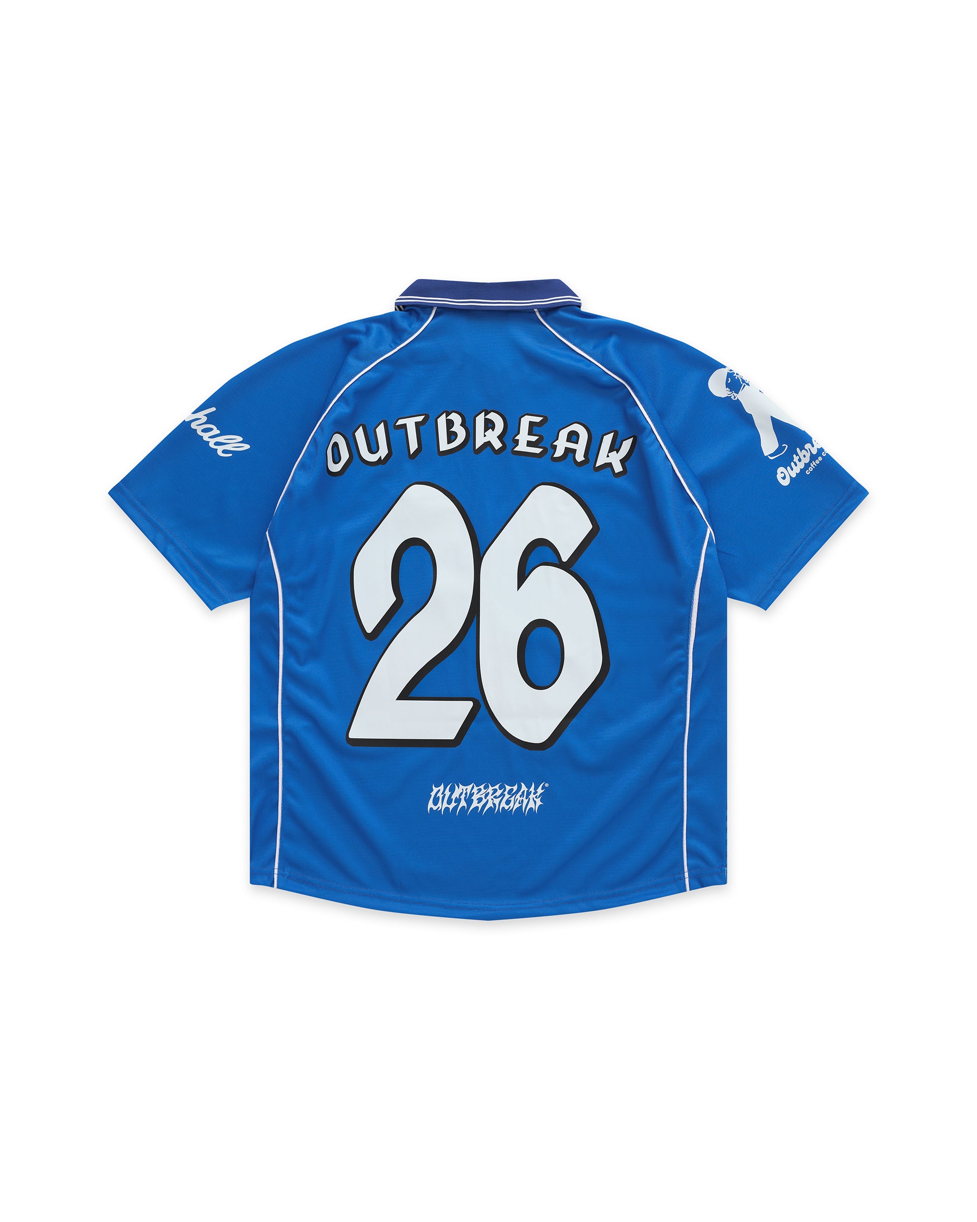Outbreak® Football Shirt 26 Blue [PRE-ORDER]