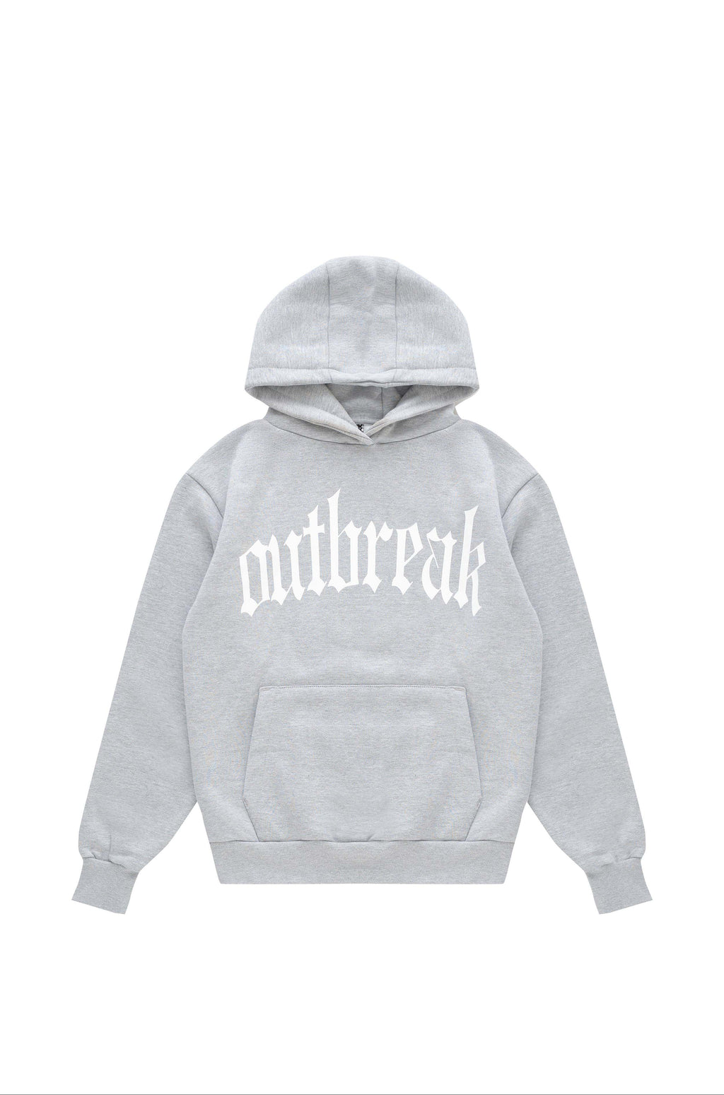 Outbreak® Ultra Heavyweight Hoodie Grey