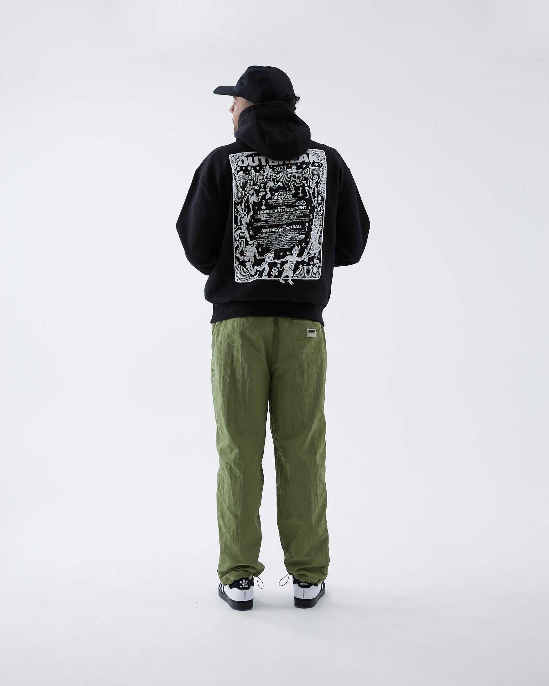 Line-up Hoodie Black Outbreak Fest Outbreak®