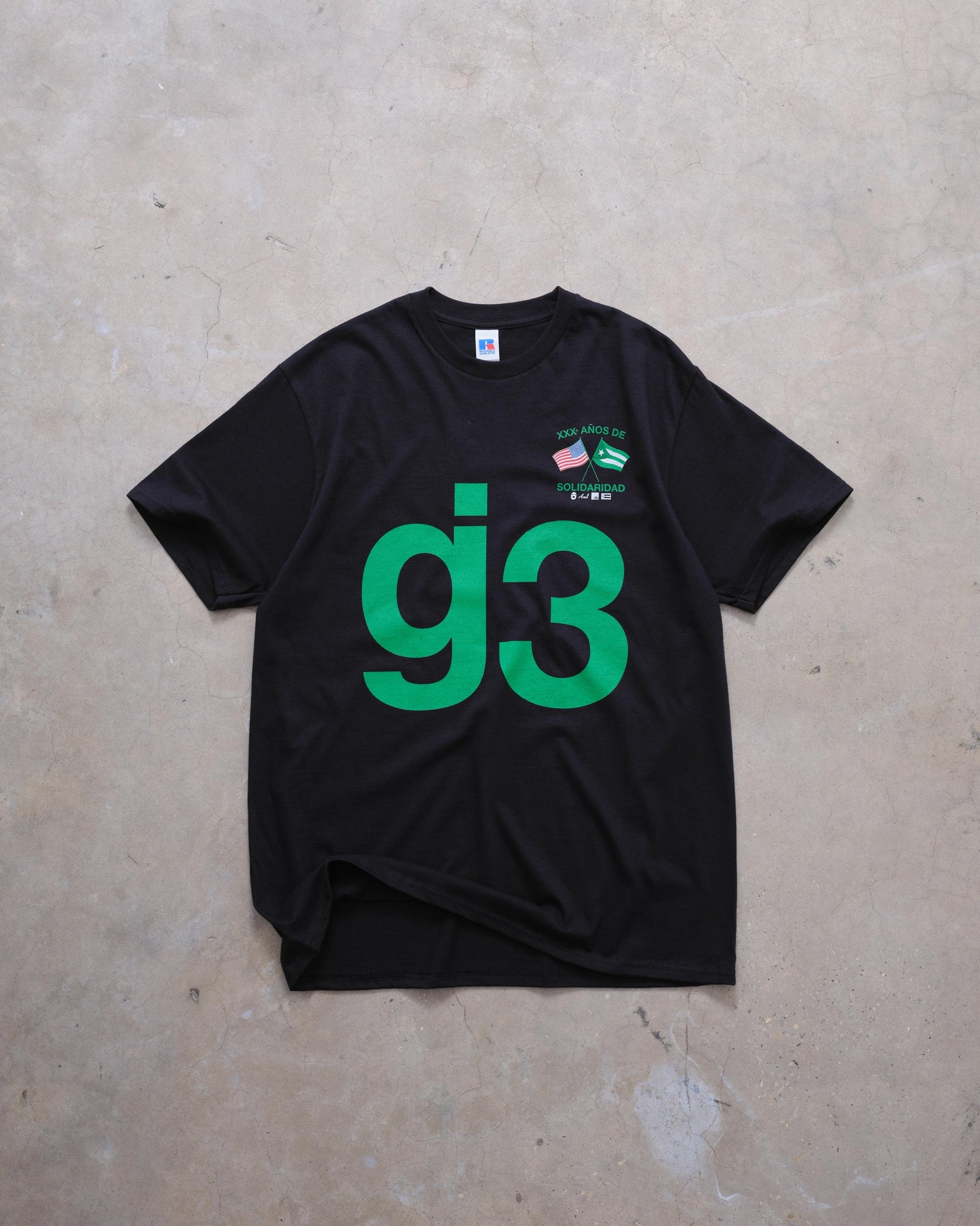 Glassjaw XXX ANOS DE SOLIDARIDAD Black T-Shirt Outbreak® Outbreak®