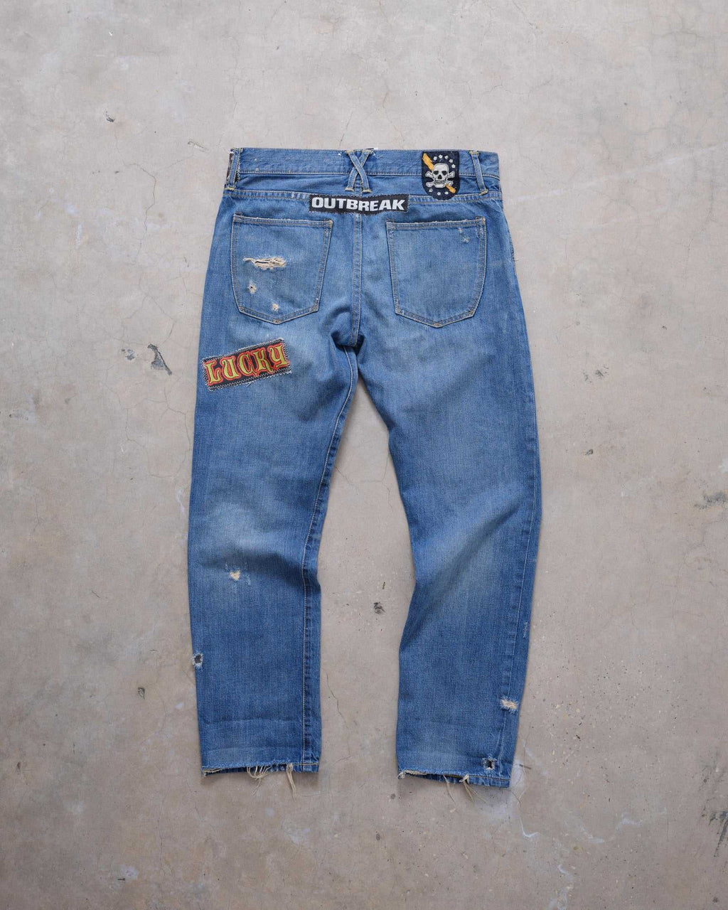 Tapered Jeans | PLEASURES x LeftHand LA x Outbreak® Outbreak Fest Outbreak®