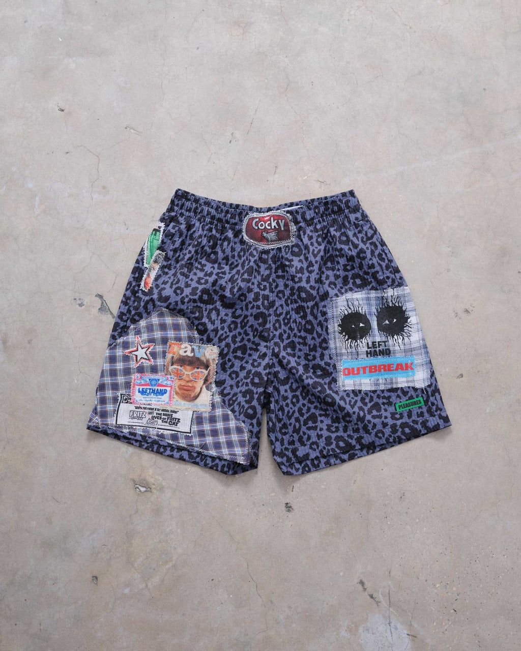 Leopard Shorts | PLEASURES x LeftHand LA x Outbreak® Outbreak Fest Outbreak®