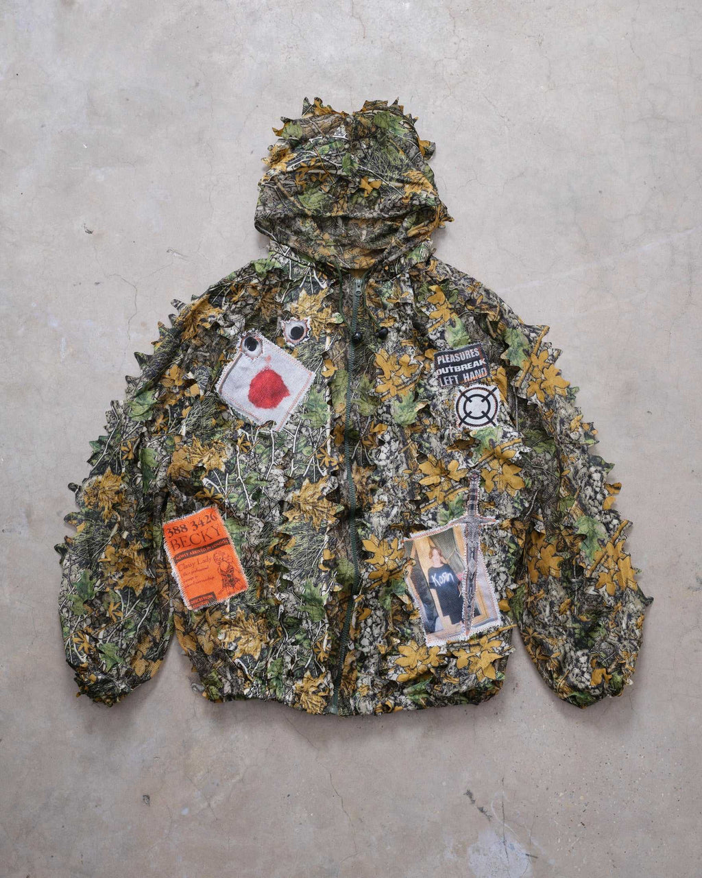 Camo Hoodie Korn | PLEASURES x LeftHand LA x Outbreak® Outbreak Fest Outbreak®