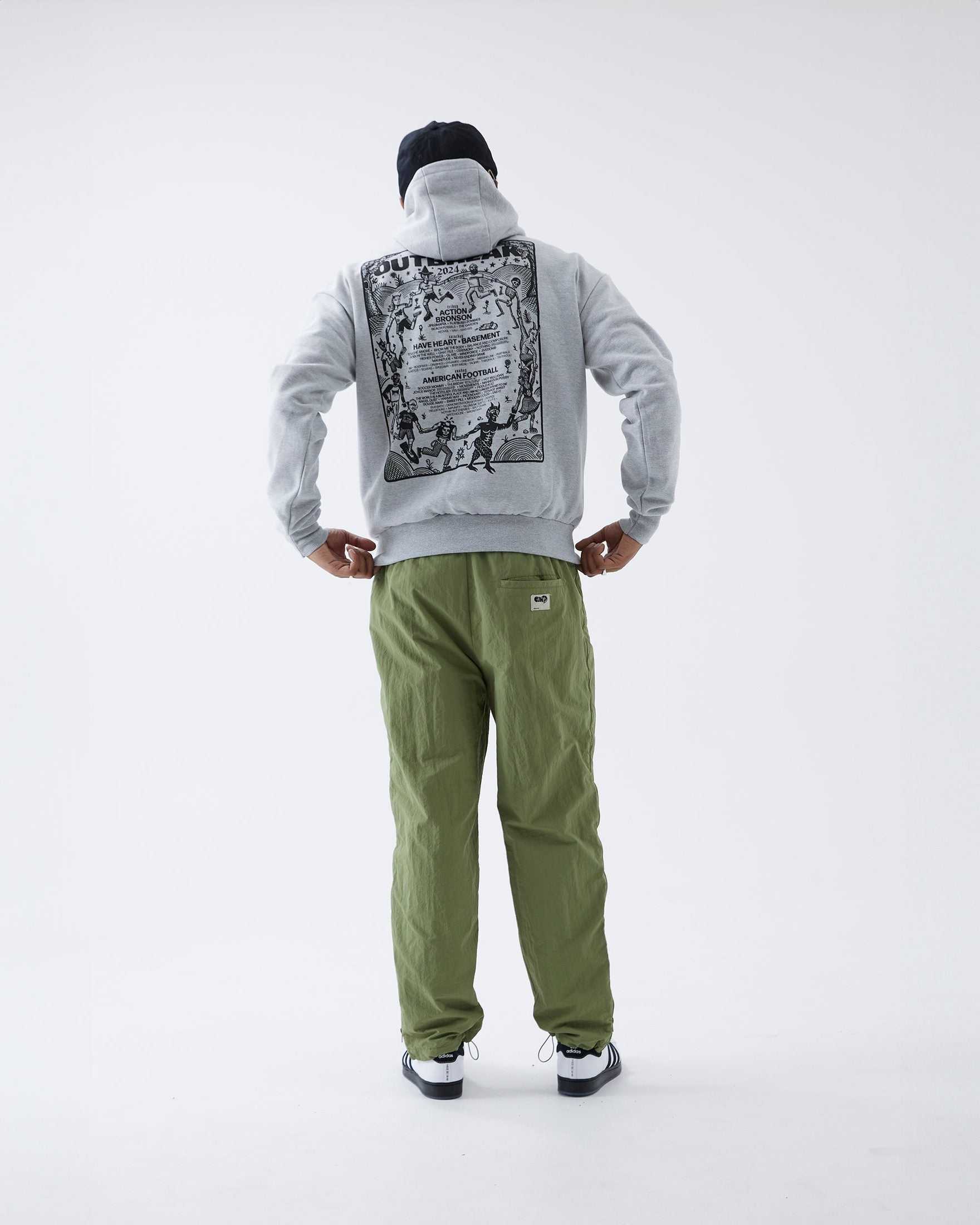 Line-up Hoodie Grey Outbreak Fest Outbreak®