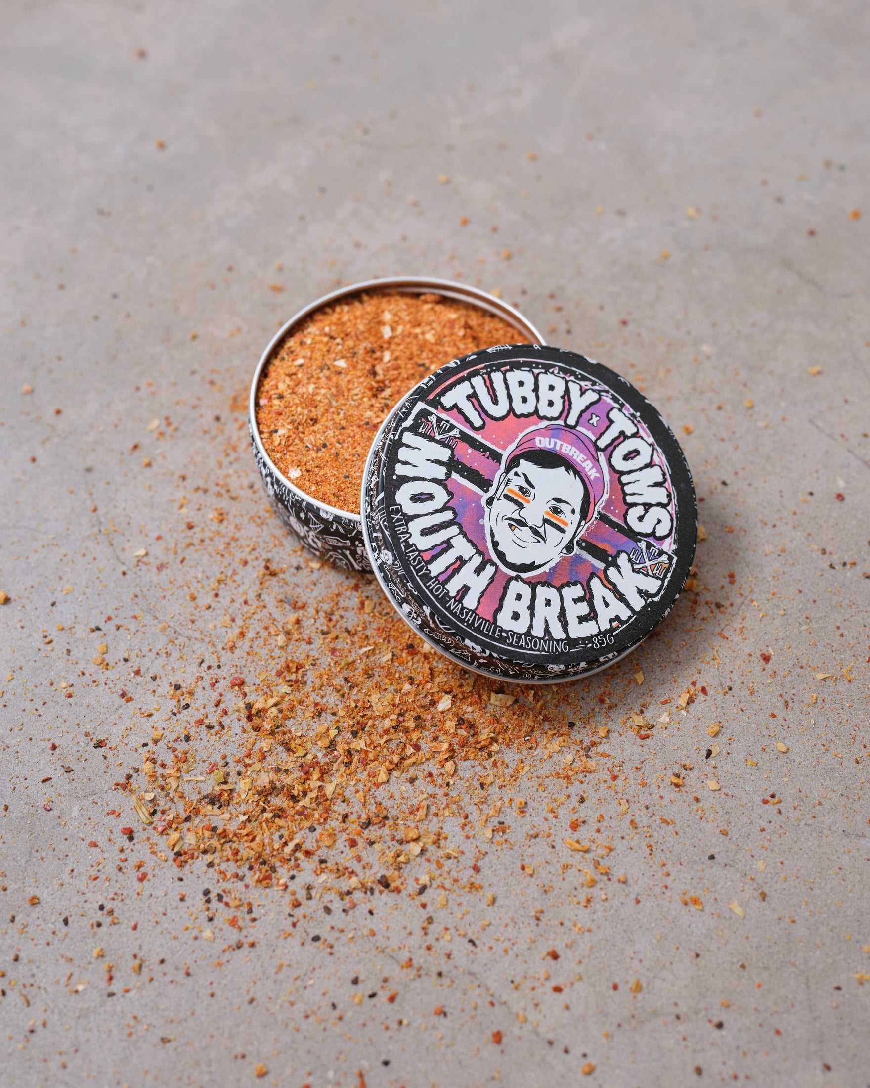 Outbreak X Tubby Tom's Mouth Break Seasoning Outbreak Fest Outbreak®