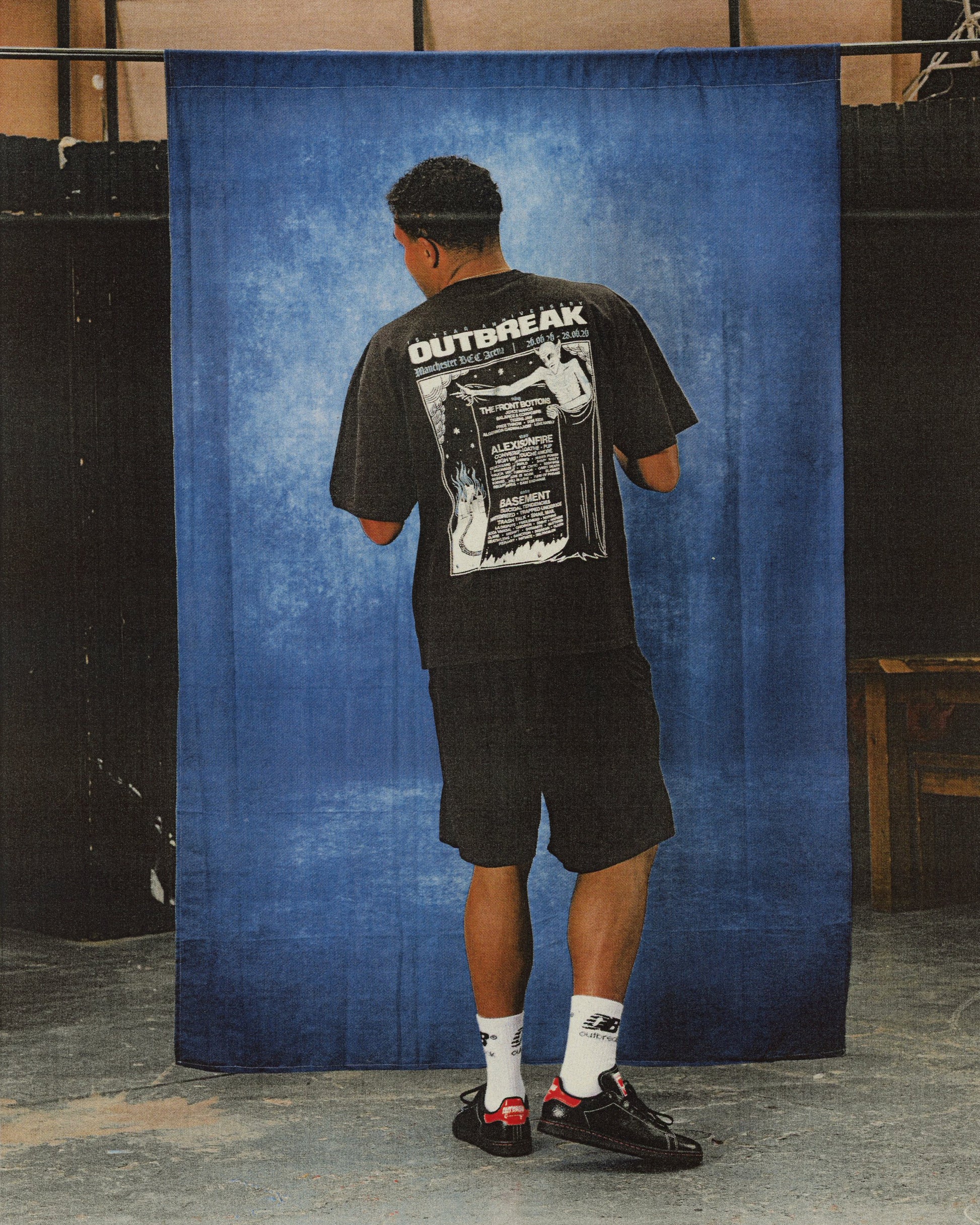 Outbreak® Fest 26 Line-up Tee Black [PRE-ORDER]