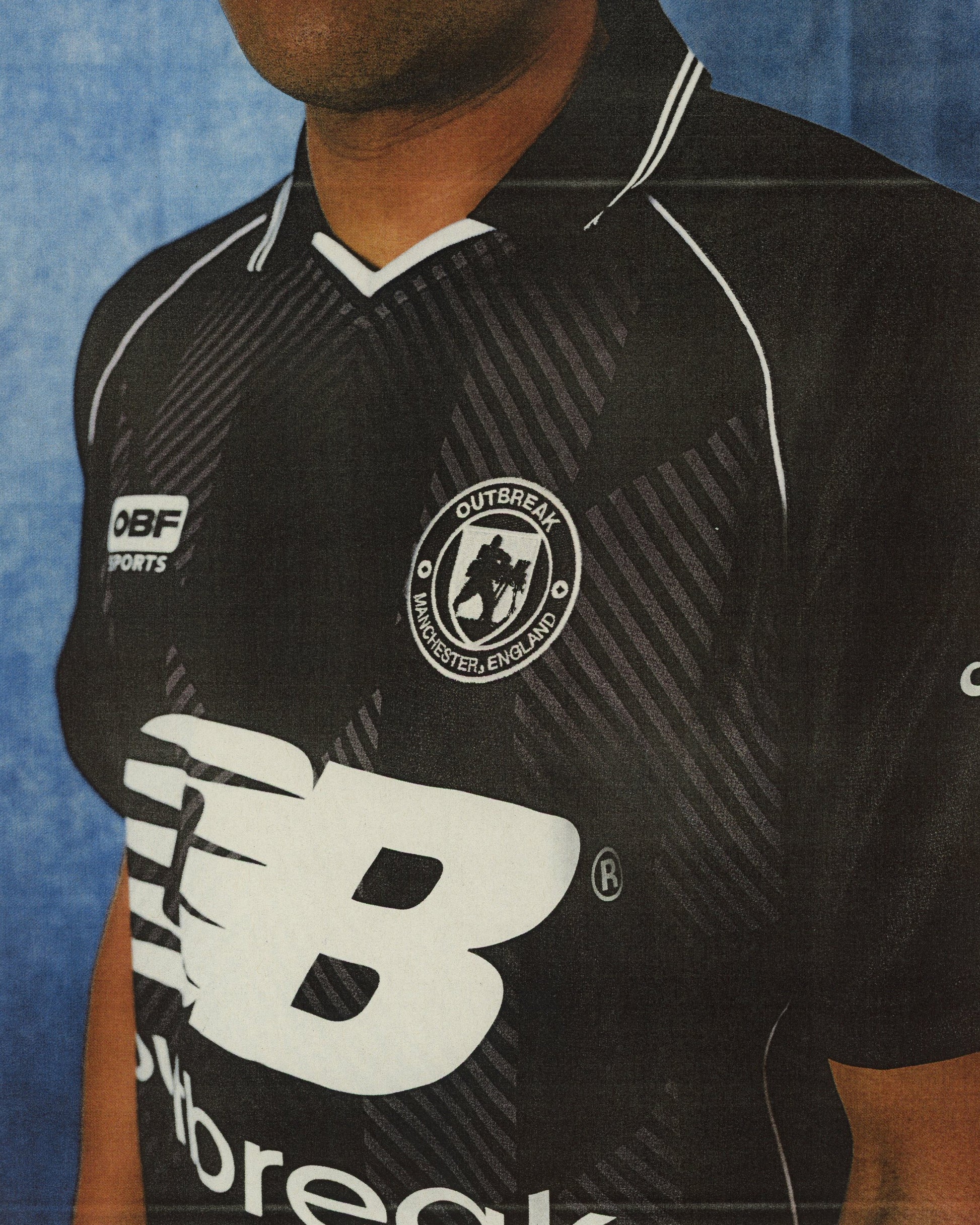 Outbreak® Football Shirt 26 Black [PRE-ORDER]