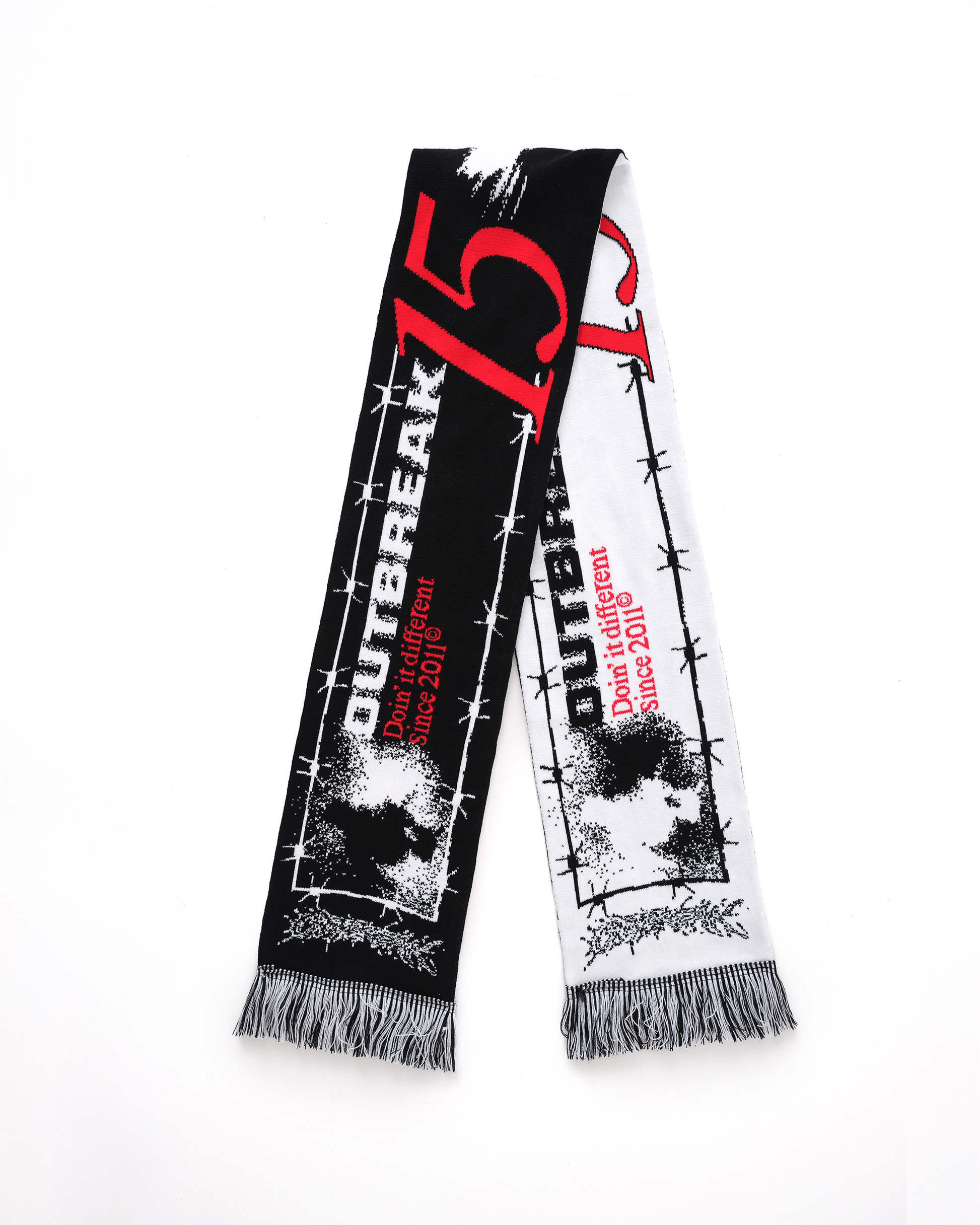 15 Year Anniversary Reversible Woven Scarf